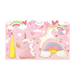 Carregar imagem no visualizador da galeria, Conjunto 4 cortadores unicórnio