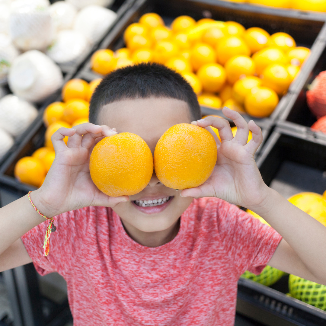 A magia de levar as crianças às compras: uma experiência que promove uma alimentação mais consciente.