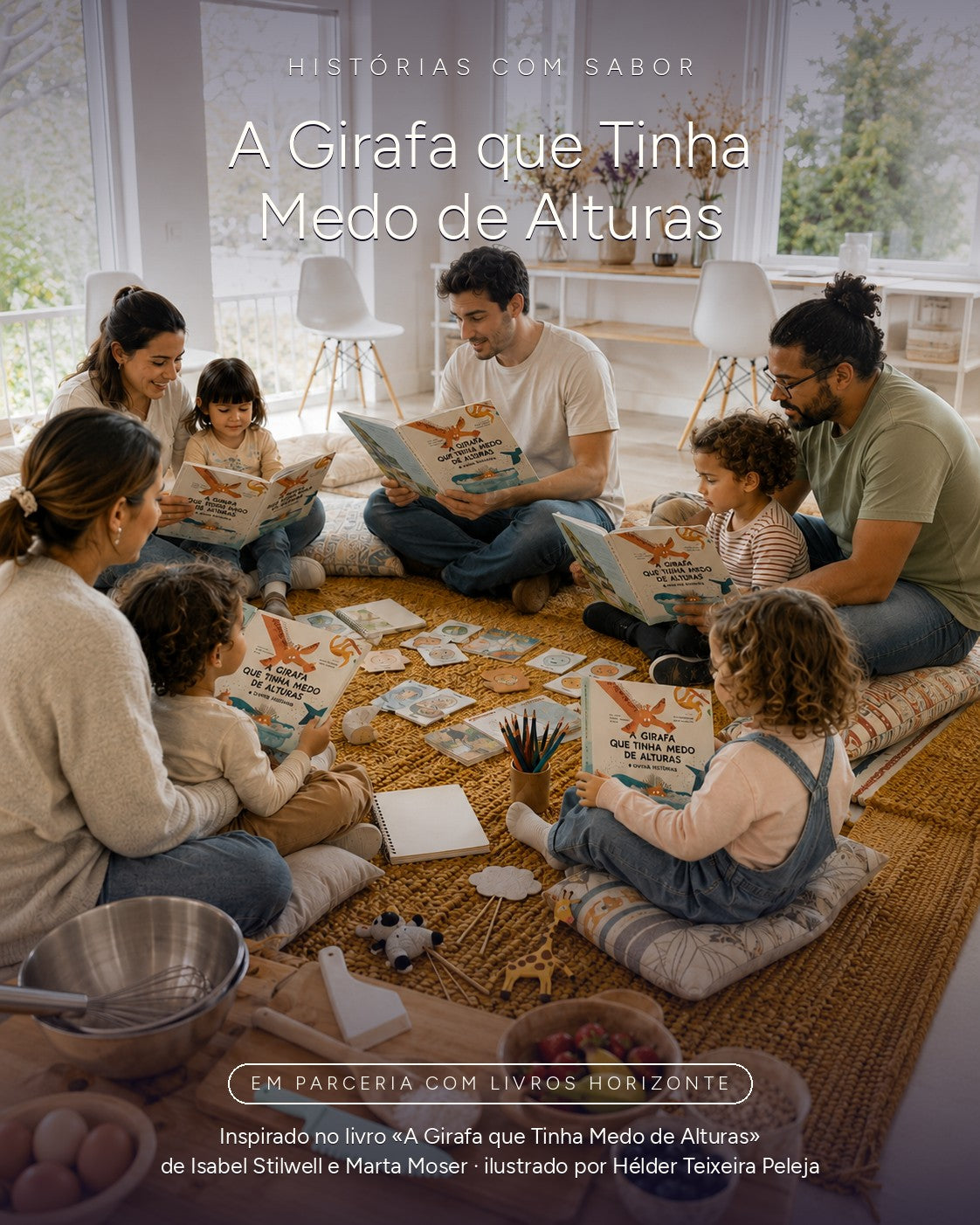 Histórias com Sabor · A Girafa que Tinha Medo de Alturas