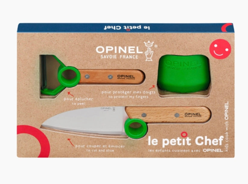 Opinel small chef knife and peeler set