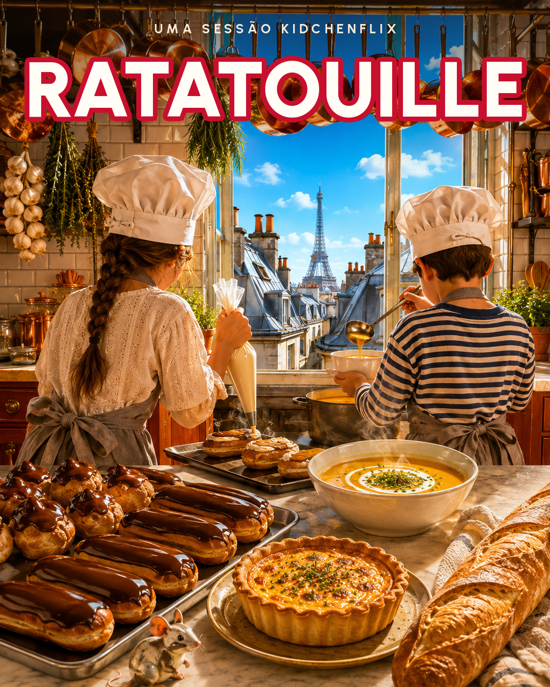 Workshop Ratatouille para crianças na Kidchen, Lisboa