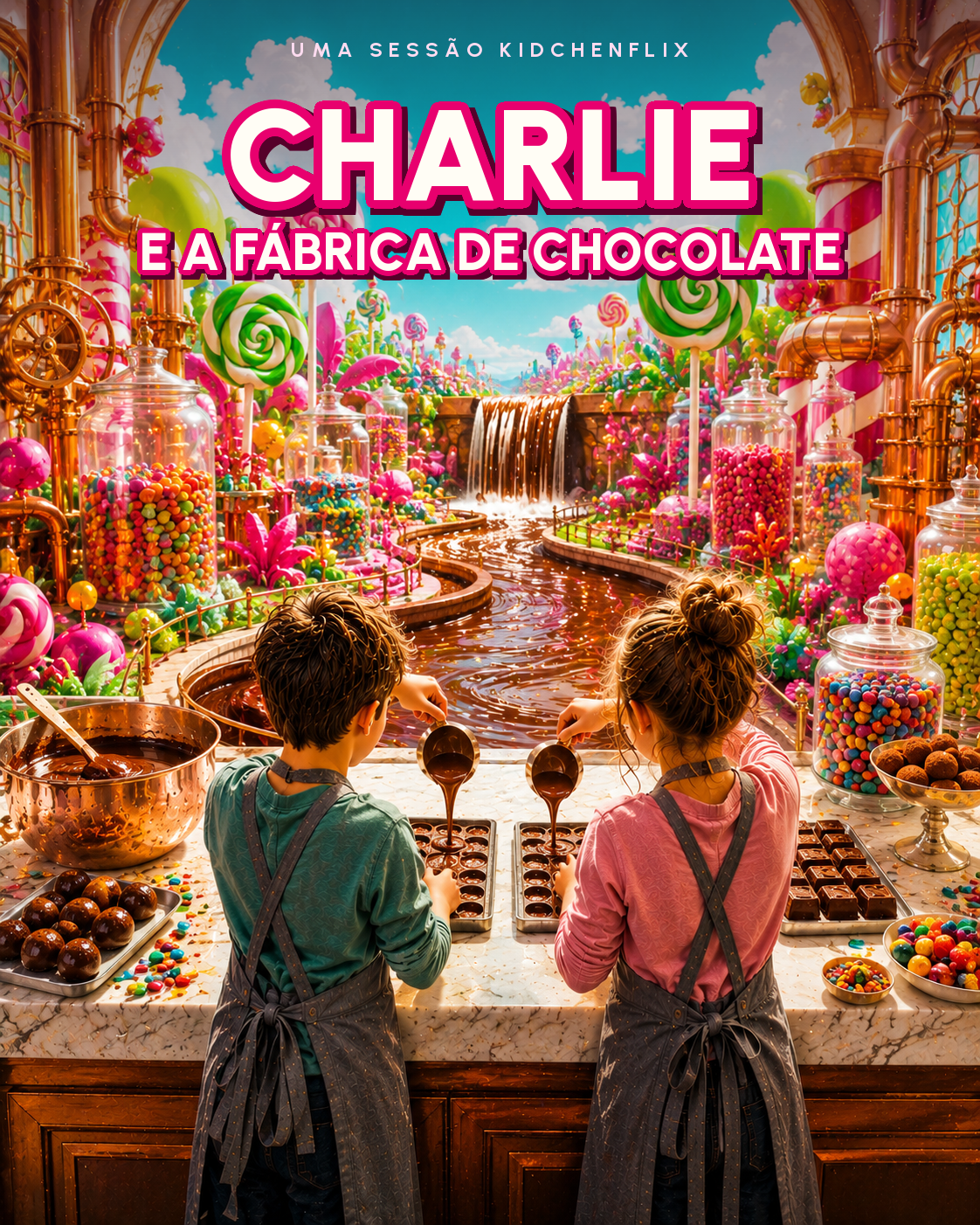 Workshop de chocolate para crianças na Kidchen, Lisboa