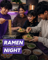 Kidchen Teens - Ramen Night - workshop de ramen para adolescentes em Lisboa