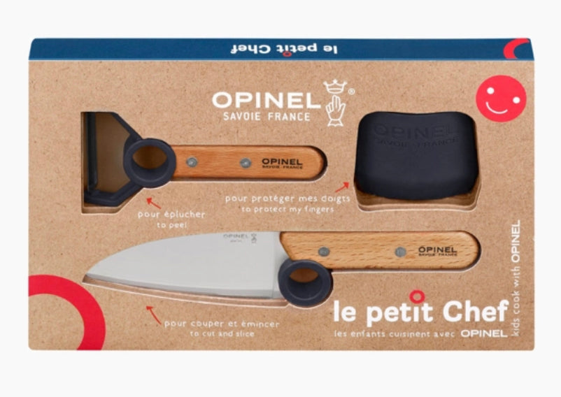 Opinel small chef knife and peeler set