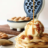 Mini máquina bubble waffles