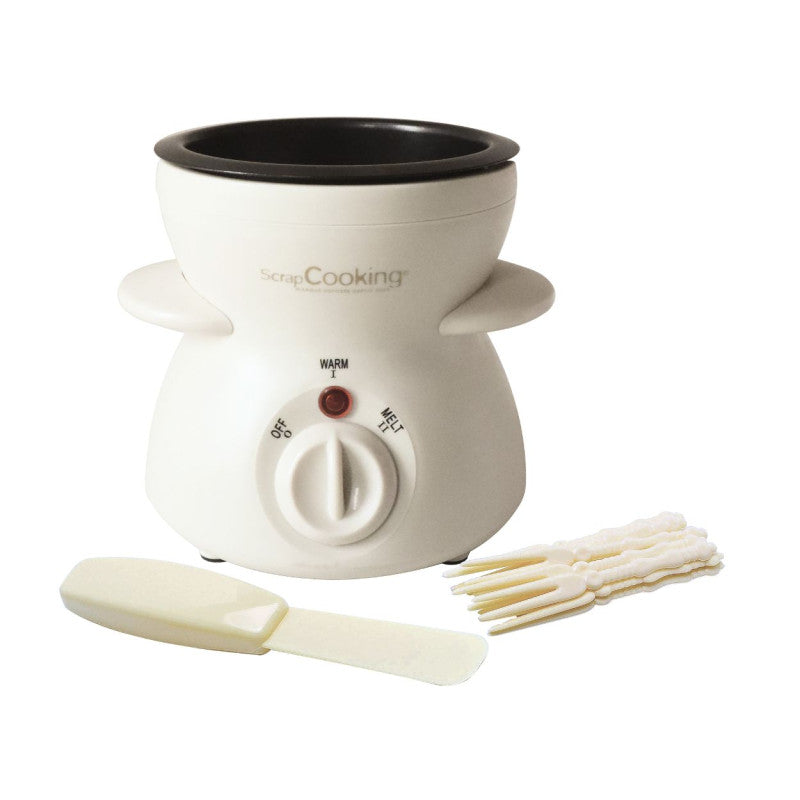 Electric chocolate fondue maker