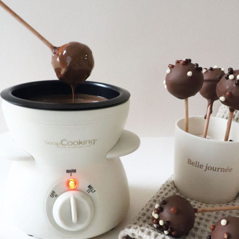 Máquina elétrica para fondue de chocolate