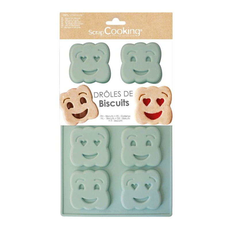 Silicone Smile Mould | Biscuits & Chocolates