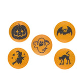 Decorações em Açúcar Halloween – 24 Peças para Doces Assustadoramente Deliciosas!