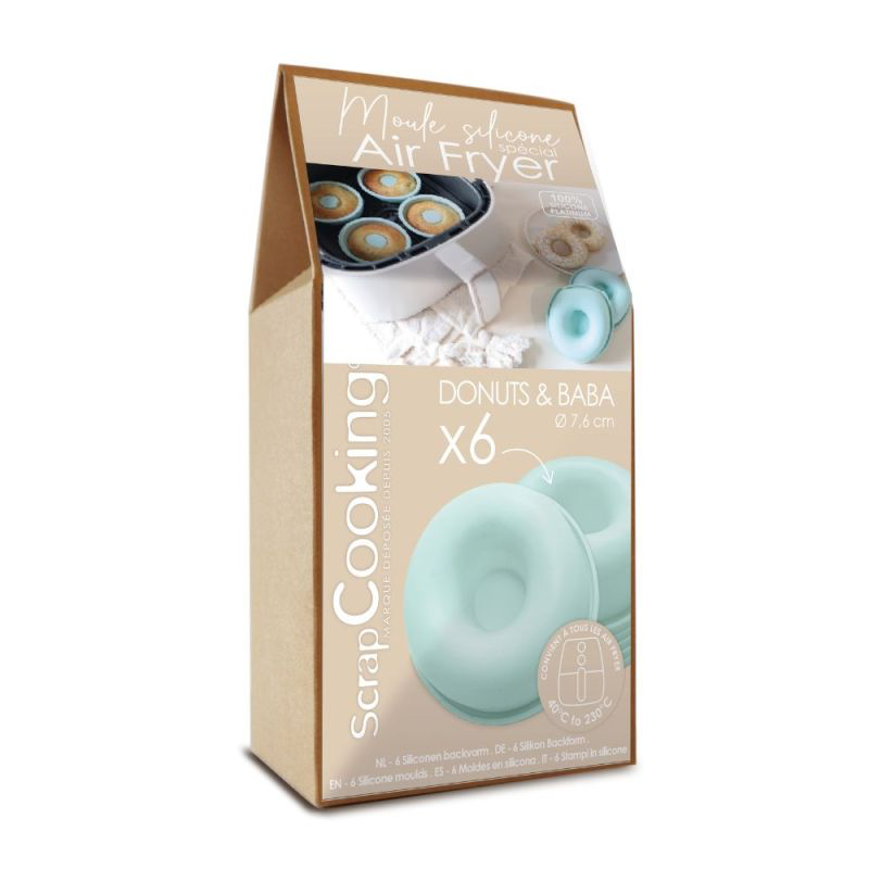 Silicone Donut Molds Airfryer | 6-Pack