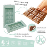 Silicone Mould 12 Bears for Artisan Chocolate