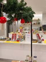 Cozinha Kidchen nas Laranjeiras, Lisboa, decorada para o Christmas Camp