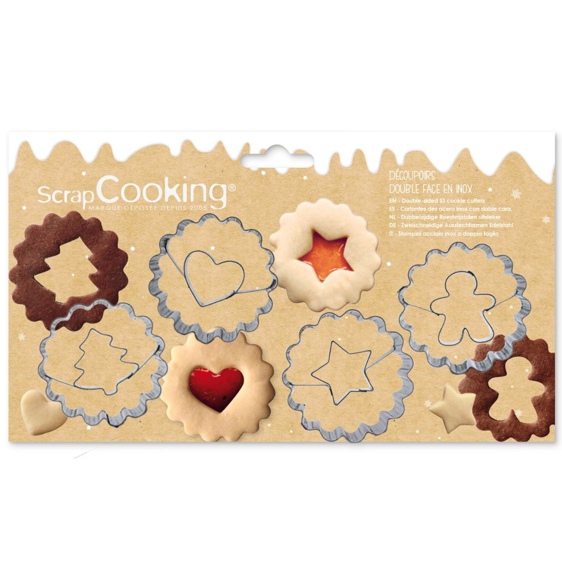 Christmas Linzer Cookie Cutters