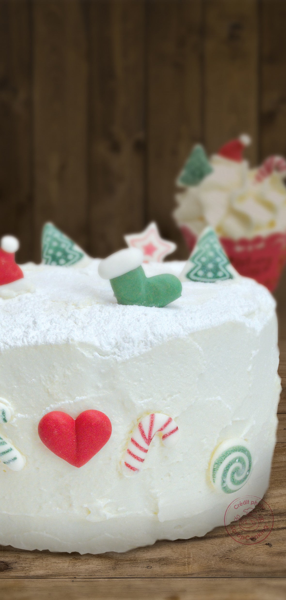 Sugar decorations | Christmas scenery