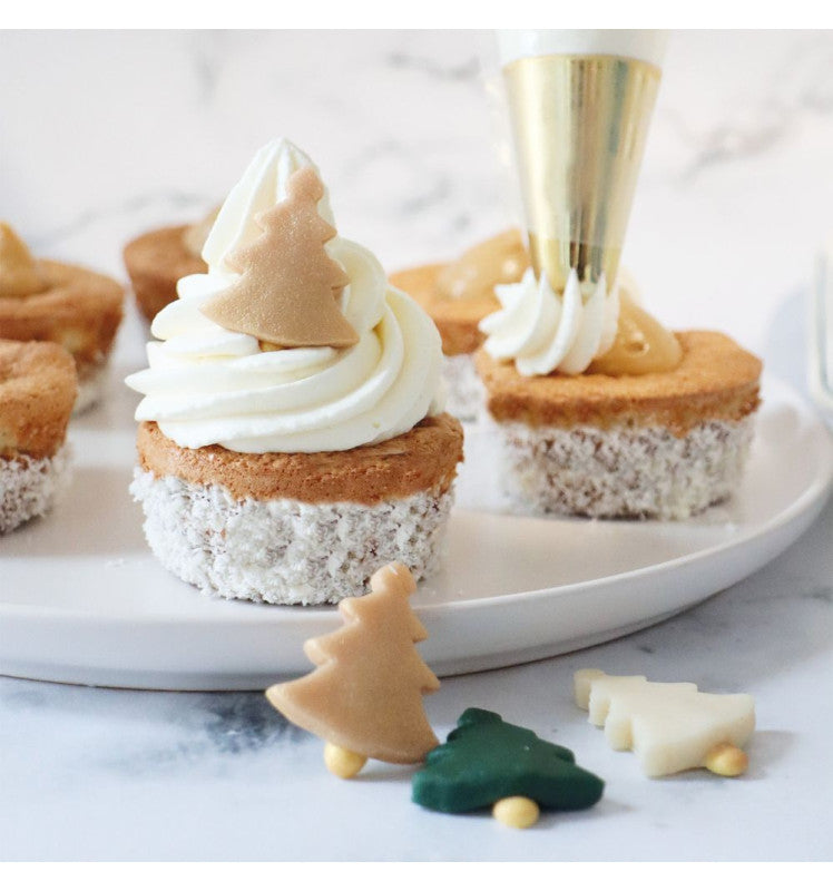 Christmas Decorations in Marzipan | Christmas Trees