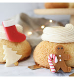Carregar imagem no visualizador da galeria, Decorações de Natal em massapão | Árvores, Meias e Gingerbread Men!
