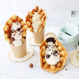 Copos em cartão para Bubble Waffle e churros