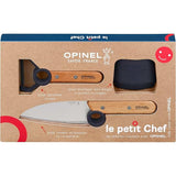 Conjunto Opinel Le Petit Chef azul escuro
