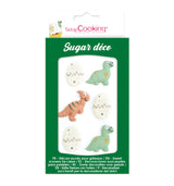 Decorações de açúcar dinossauro