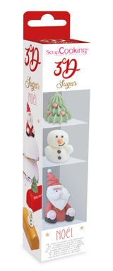 Decorações de açúcar 3D Natal