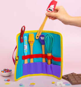 Conjunto estojo e utensílios