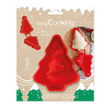Stuffed pastry mold: Christmas tree