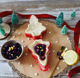 Stuffed pastry mold: Christmas tree
