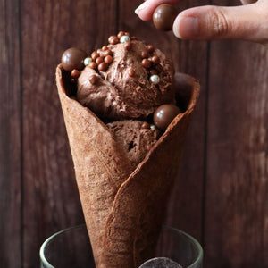Preparado para Cones e Bolachas Chocolate