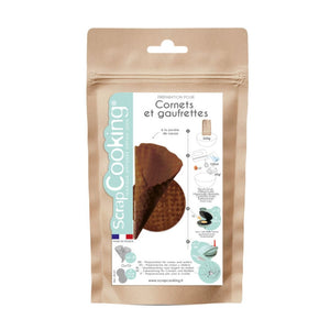 Preparado para Cones e Bolachas Chocolate