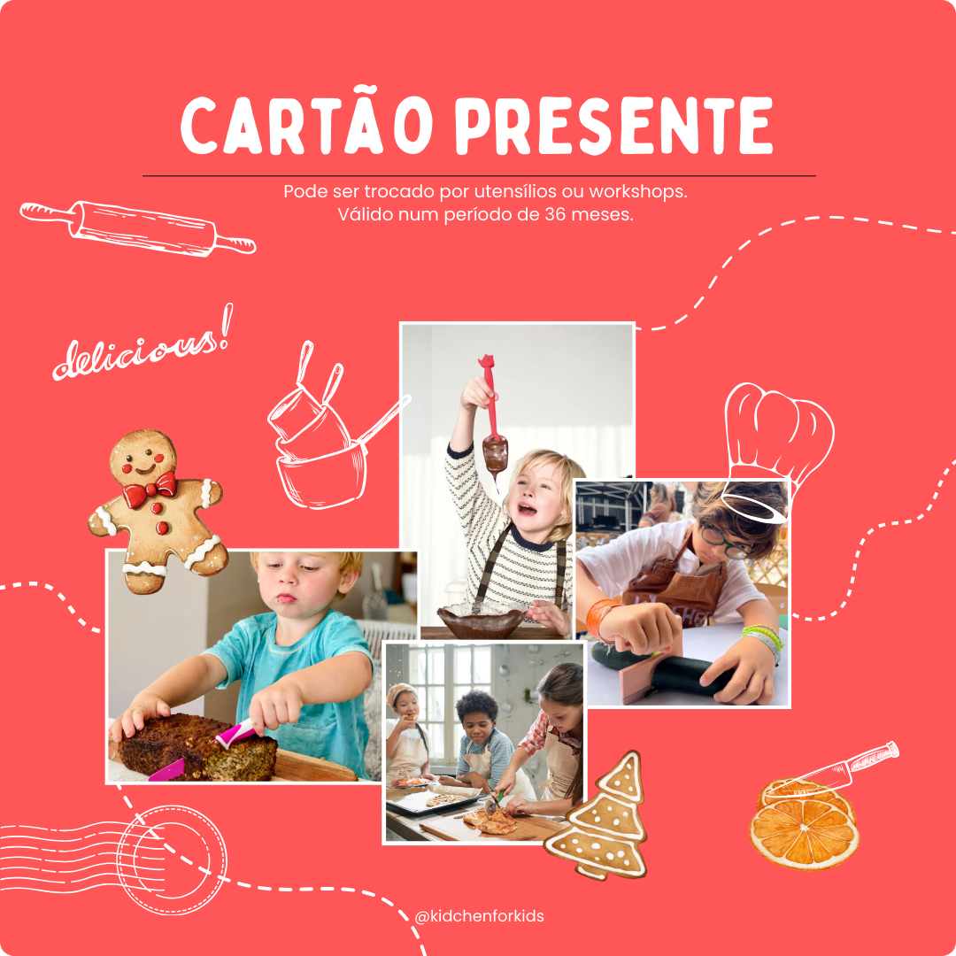 Cartão Presente Mini chef