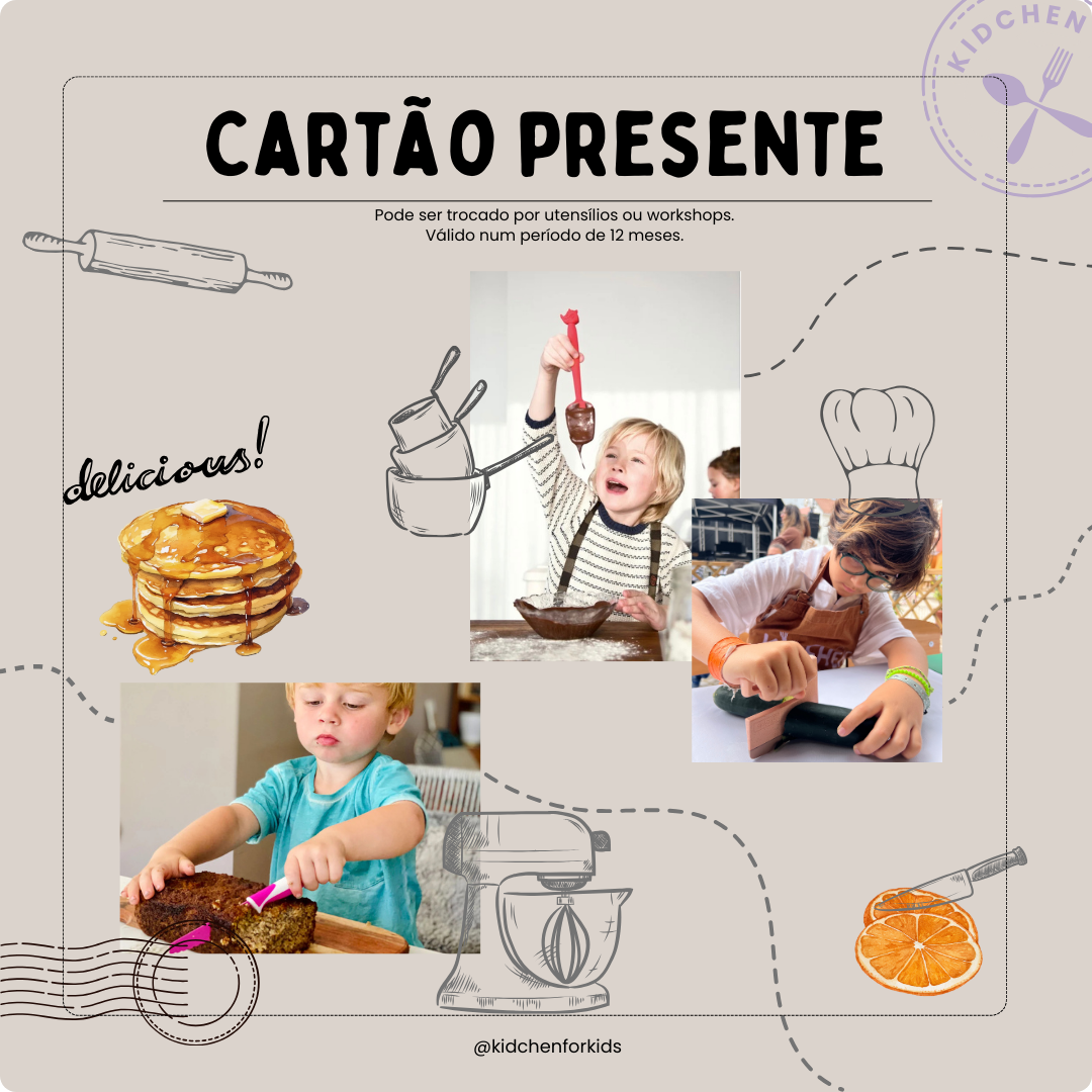 Cartão Presente Mini Chef