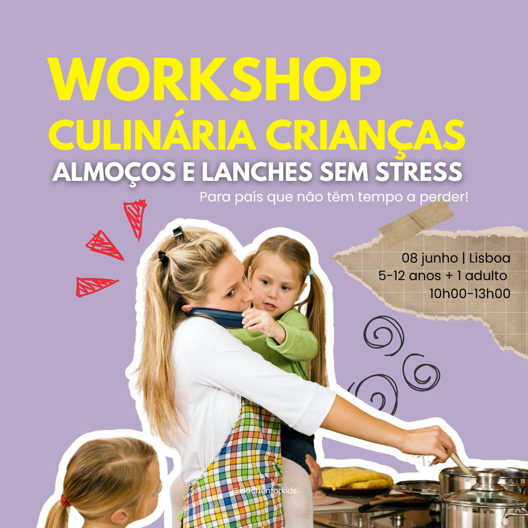 Workshop culinária para crianças