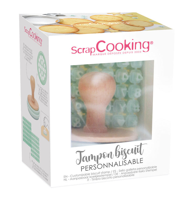Customizable cookie stamp