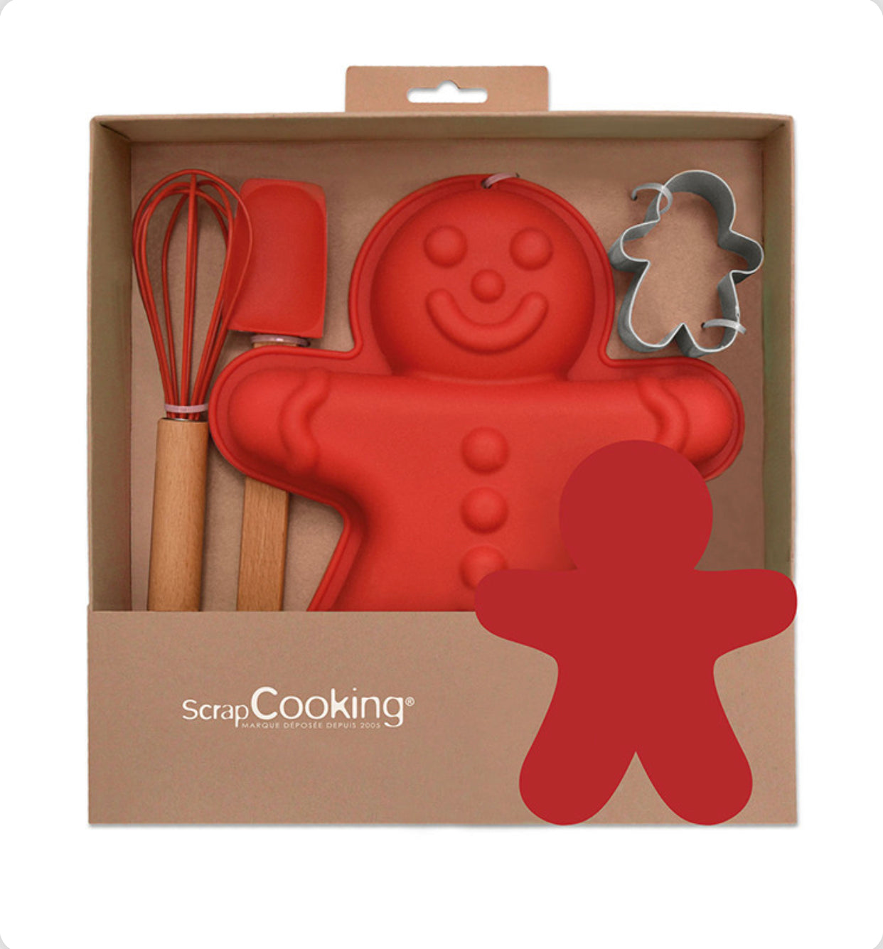 Conjunto utensílios de Natal