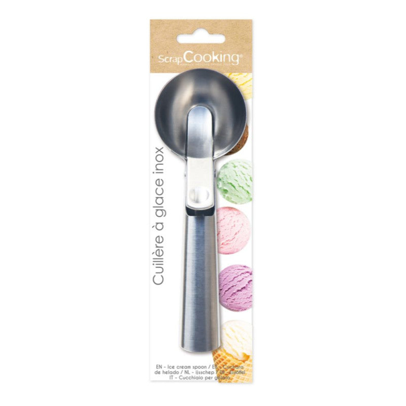 Colher de Gelado com Alavanca