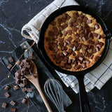 Frigideira em ferro fundido | Cookie gigante, tartes e bolos
