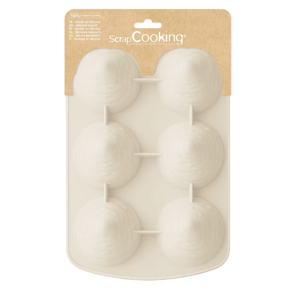 Molde Silicone 3D | 6 Pinheiros de Natal