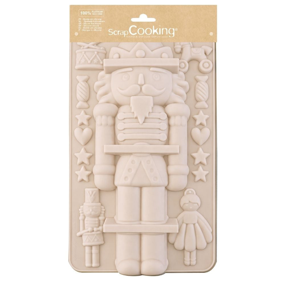 Molde Silicone Quebra-Nozes 3D