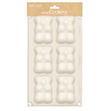 Molde Silicone 6 Bolos Ursinhos