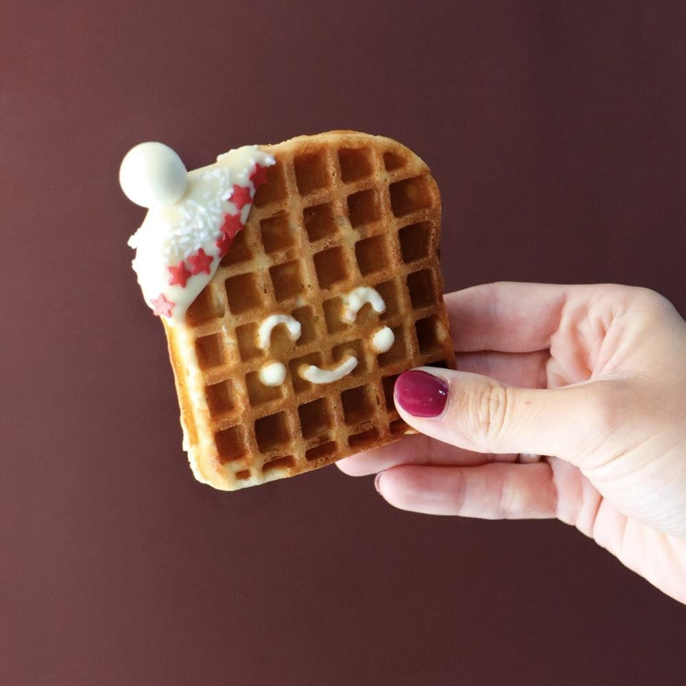 Mini máquina de waffles Kawaii