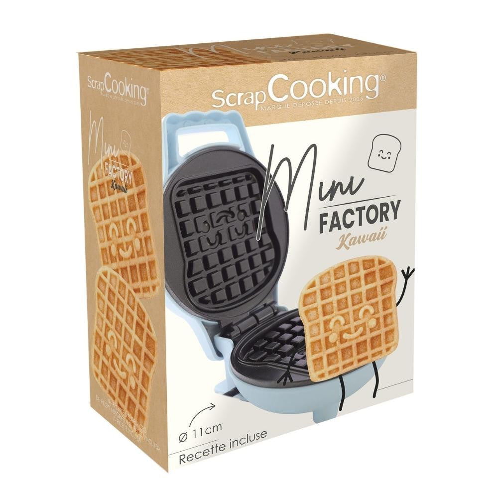 Mini máquina de waffles Kawaii