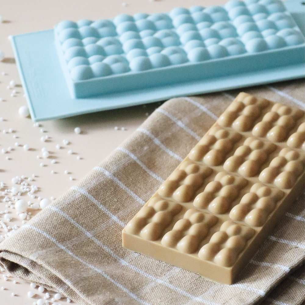 Molde Silicone Tablete de Chocolate | Ursinhos