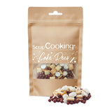 Decorações mini bolachas Petit Beurre & pérolas de chocolate (32 g)