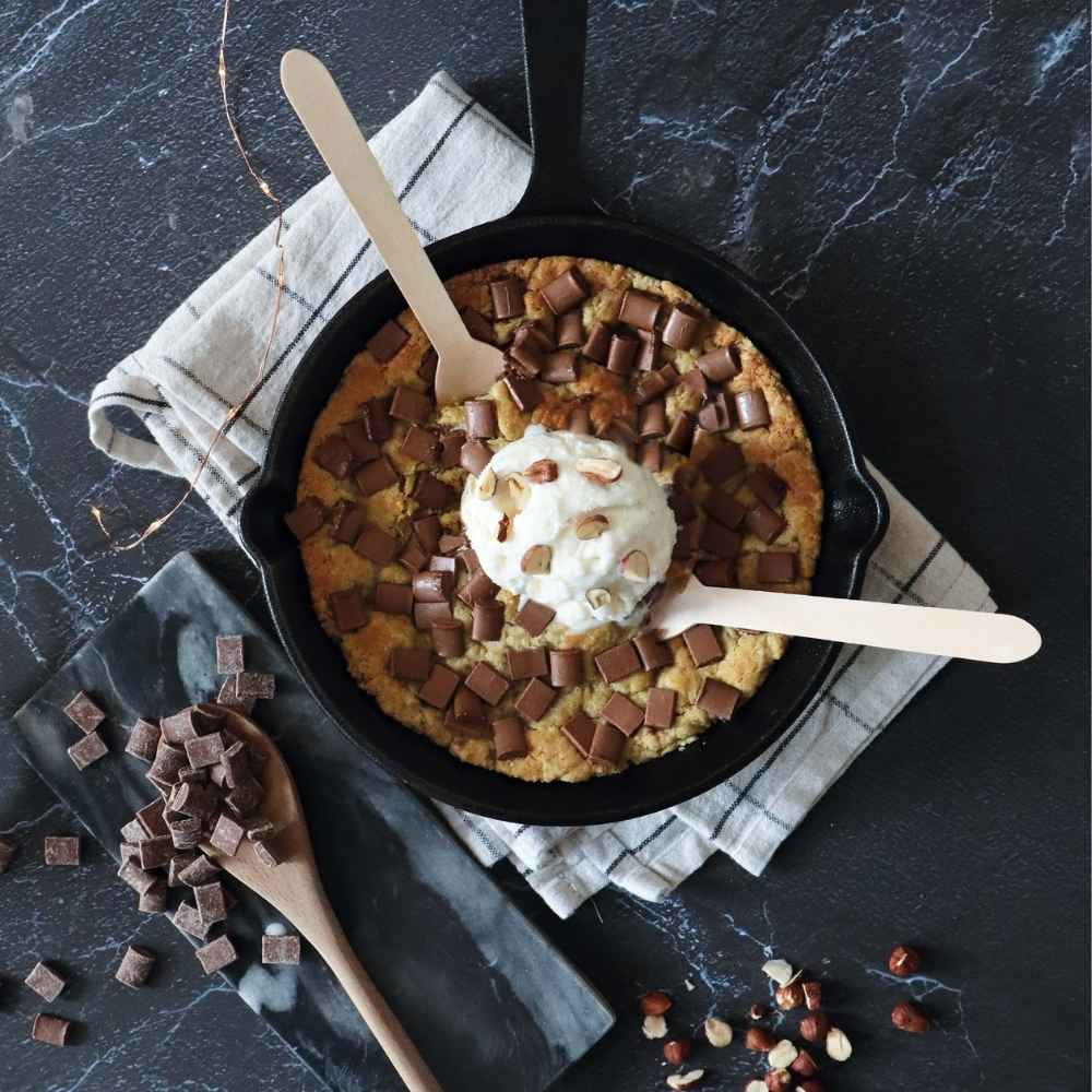 Preparado para Cookie Gigante para partilhar