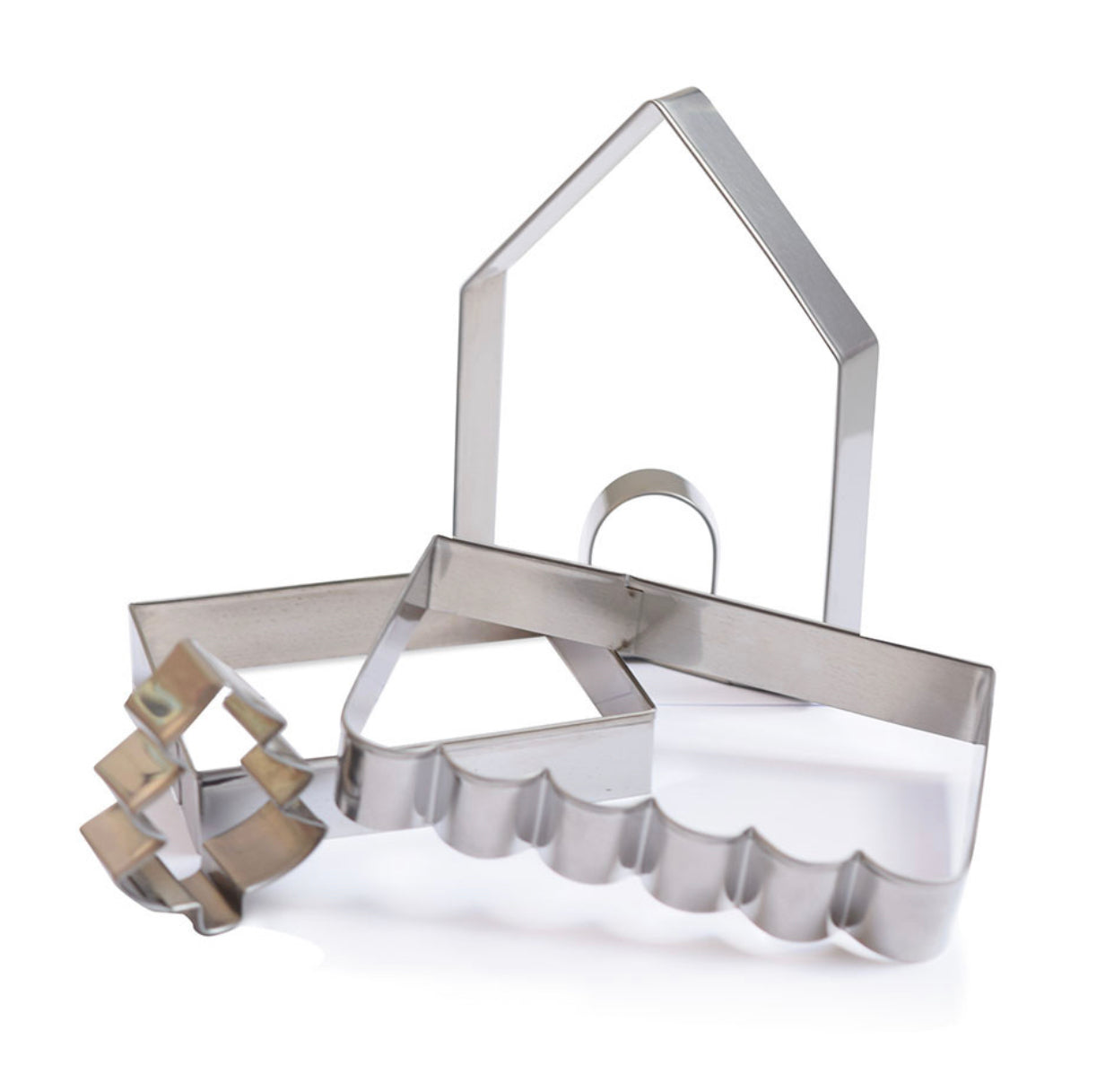 Gingerbread house cookie cutter set