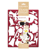 Halloween cookie cutter plate