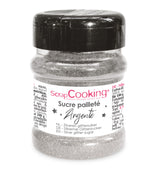 Açúcar brilhante prateado (160 g)