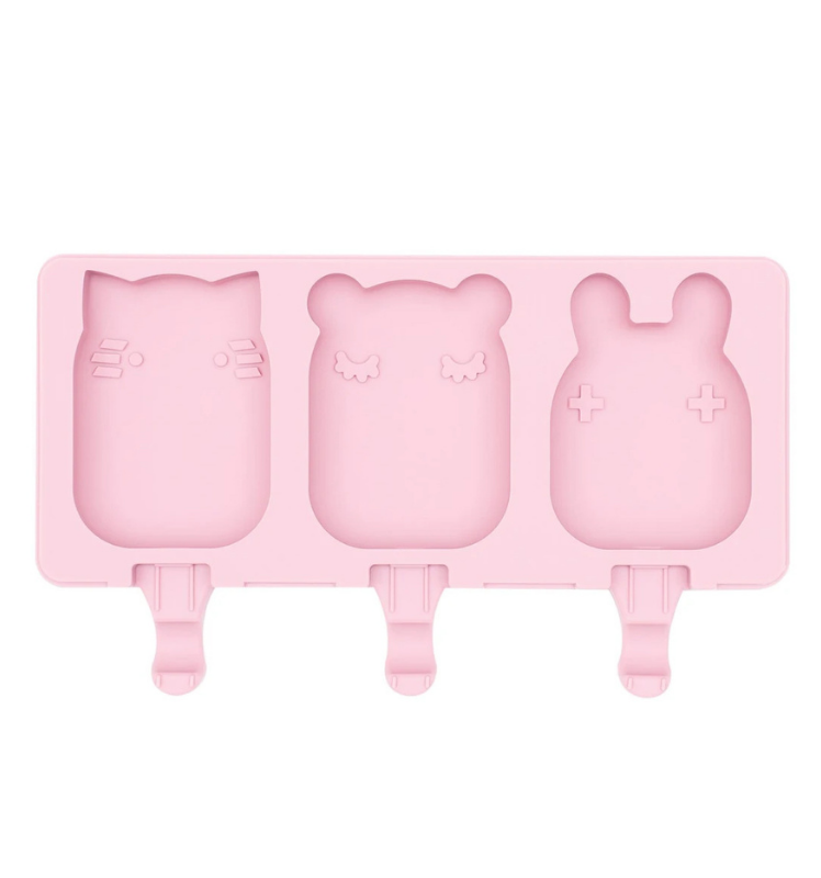 Moldes para gelados silicone rosa claro
