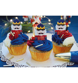 Conjunto de cupcakes quebra nozes (24 unidades)