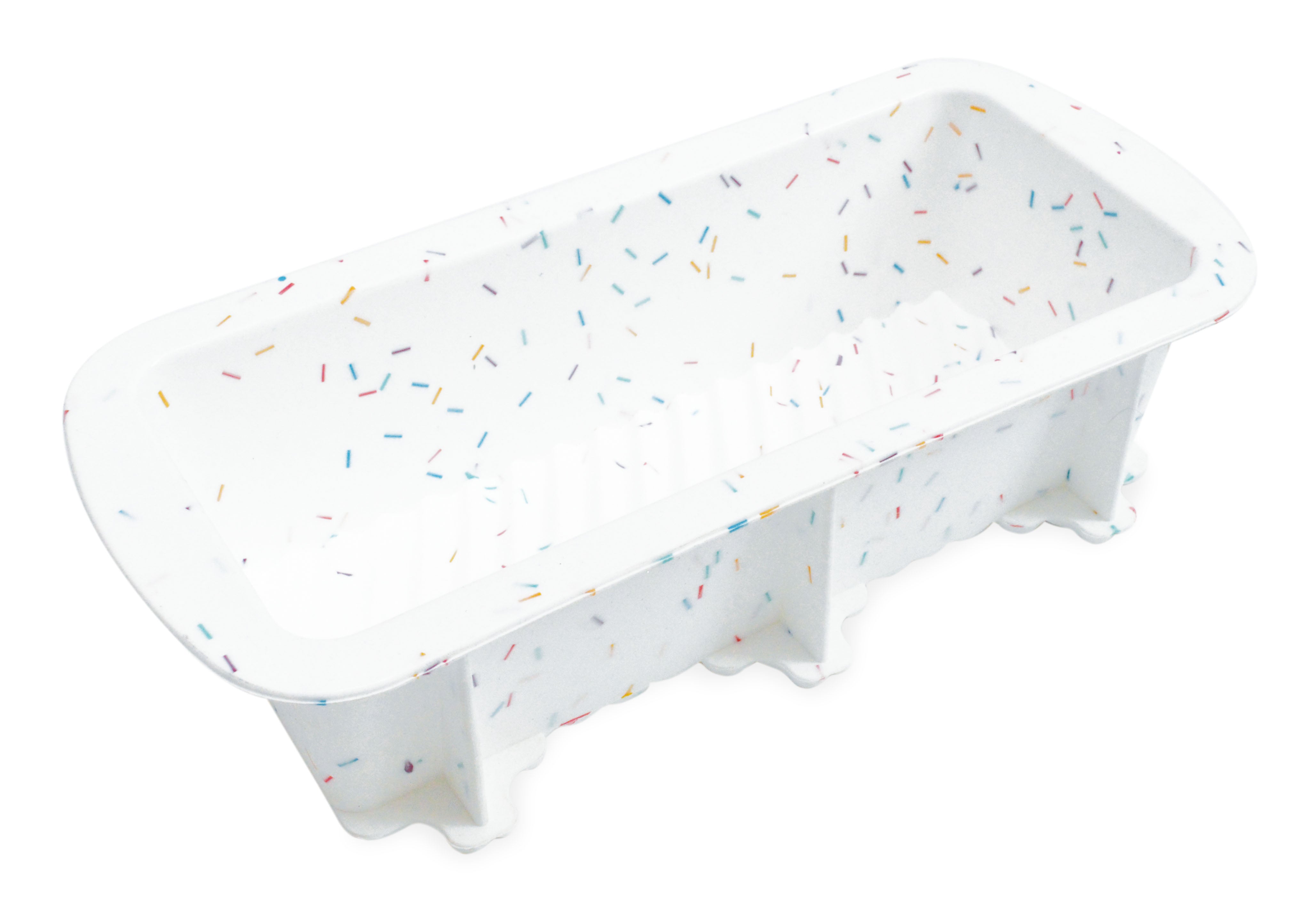 Forma de bolo de silicone funfetti